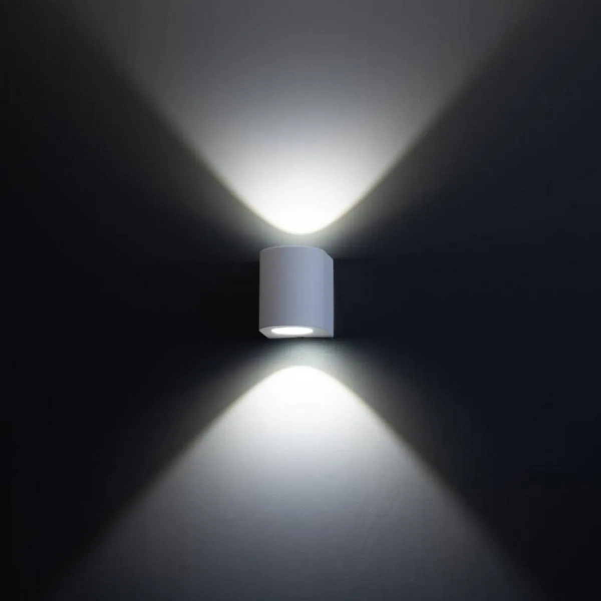 Seinä/kattovalaisin ulko FTLight Diva 2X5W LED VALKOINEN 4K – 4000