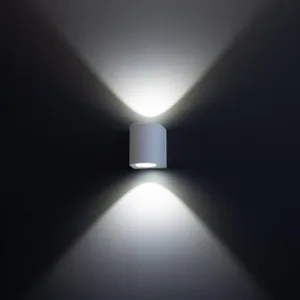 Seinä/kattovalaisin ulko FTLight Diva - SEINÄ/KATTOVALAISIN ULKO DIVA 2X5W LED VALKOINEN 4K