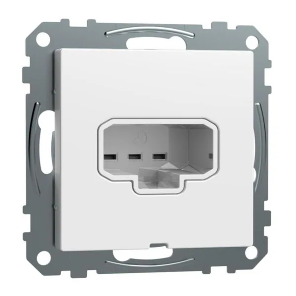 Valaisinpistorasia Schneider Electric Exxact DCL SEINÄ UAJ VAL