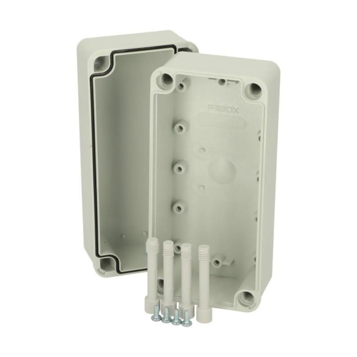 Asennuskotelo PC/ABS Fibox D Piccolo PC 85 G