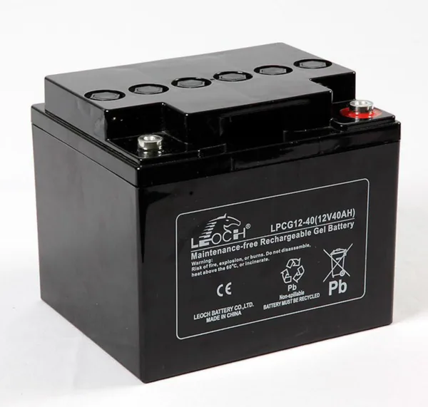 Geeliakut sähköpyörätuoleihin/mopoihin Leoch LPCG12-40 GEELIAKKU T6+A