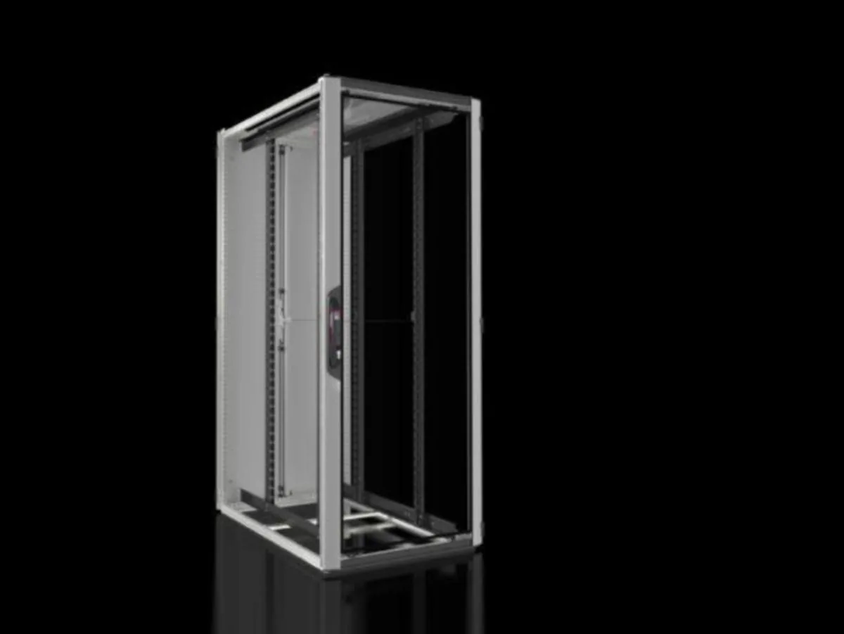 Lattiakaappi Rittal VX IT 42U 800X2000X1200, DYNAMIC – harmaa