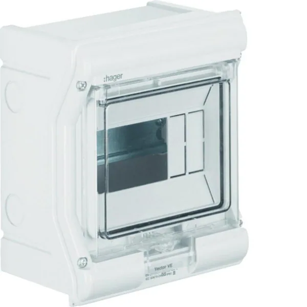 Moduulikotelo pinta Hager Vector IP65 VE106SN 1x6MOD PC-UV