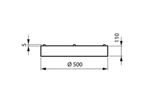 Pinta-/ripustusvalaisin Philips TrueCircle - PINTA-/RIPUSTUSVAL TRUECIRCLE 3700LM 840 35.5W D500 DALI WH