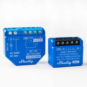 Rasiareleet Shelly - OHJELMOITAVA RELE SHELLY 1 MINI GEN3