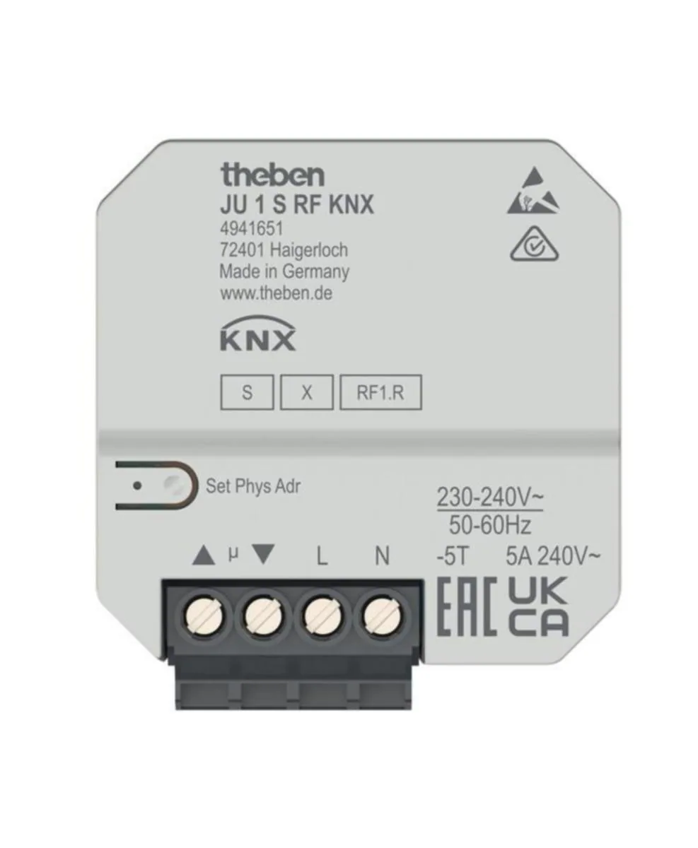 Toimilaite Theben KNX - TOIMILAITE KNX THEBEN JU 1 S RF KNX