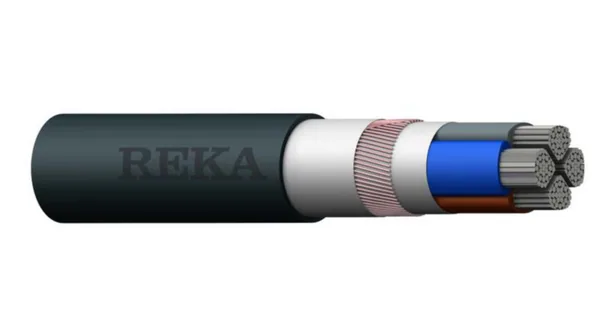 Alumiinivoimakaapeli-HF Reka AXCMK CCA AXCMK-HF C 4X300/88 K500