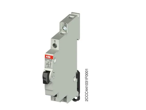 Askelpainike ABB E210 MUSTA 1S,1A