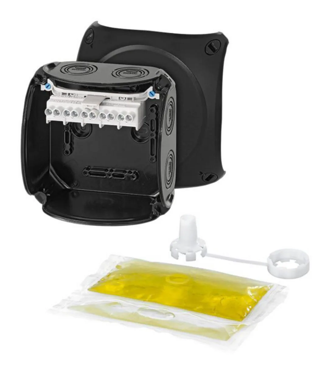 Jakorasia Hensel Enycase geeli WP 0606 B 6mm2 MUSTA – musta