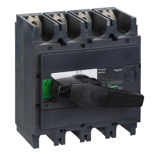Kuormankytkin vääntö Schneider Electric Compact 31115 INS630 4X630A 690V MUSTA