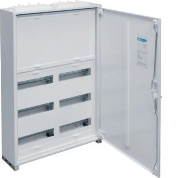 Moduulikotelo pinta/uppo Fe Hager Univers automaatioriveillä PI/UP FWB52N 550X800 72M IP44
