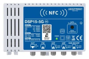 Päävahvistin Laatuantenni Lem Elettronica - PÄÄVAHVISTIN LA-ANT 2×UHF+1×VHF III+1×FM