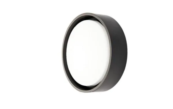 Seinävalaisin ulko SG Frame Round SEINÄ/KATTOVALAISIN 7W 3K GR