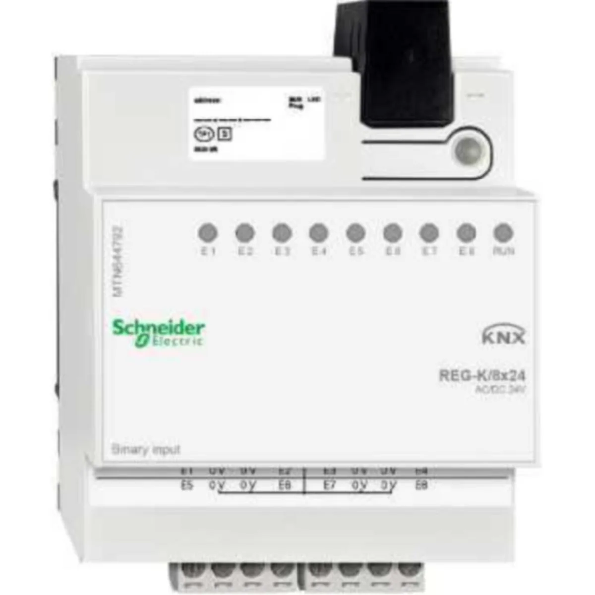 Tuloyksikkö KNX Schneider Electric SpaceLogic KNX Binääri BINÄÄRITULO /8X24