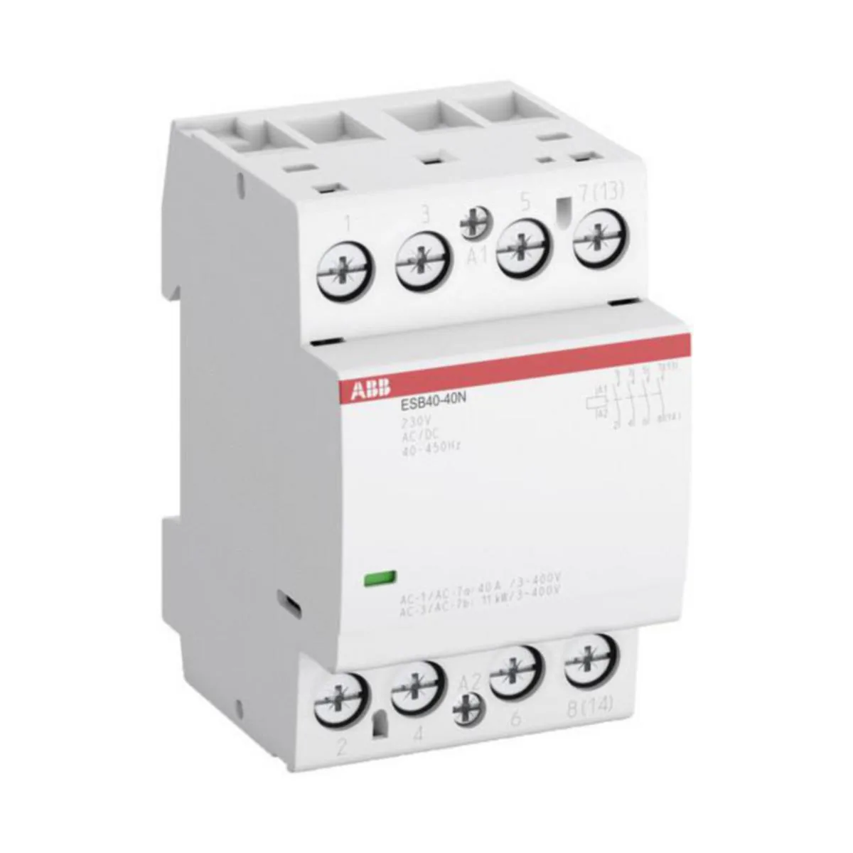 ESB Moduulikontaktorit ABB 4S, 40A, 230VAC/DC