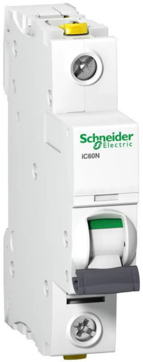Johdonsuojakatkaisija Schneider Electric Acti 9 C-käyrä 1-nap 6kA IC60N 1P C3A