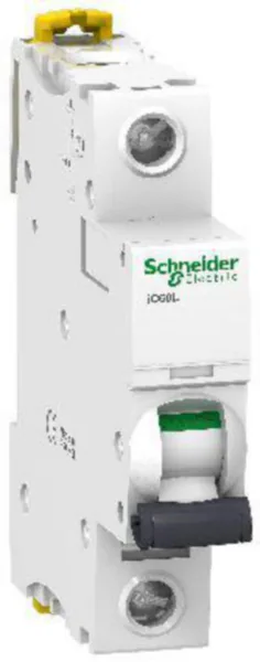 Johdonsuojakatkaisija Schneider Electric Acti 9 Z-käyrä 1-nap 25kA IC60L 1P Z6A