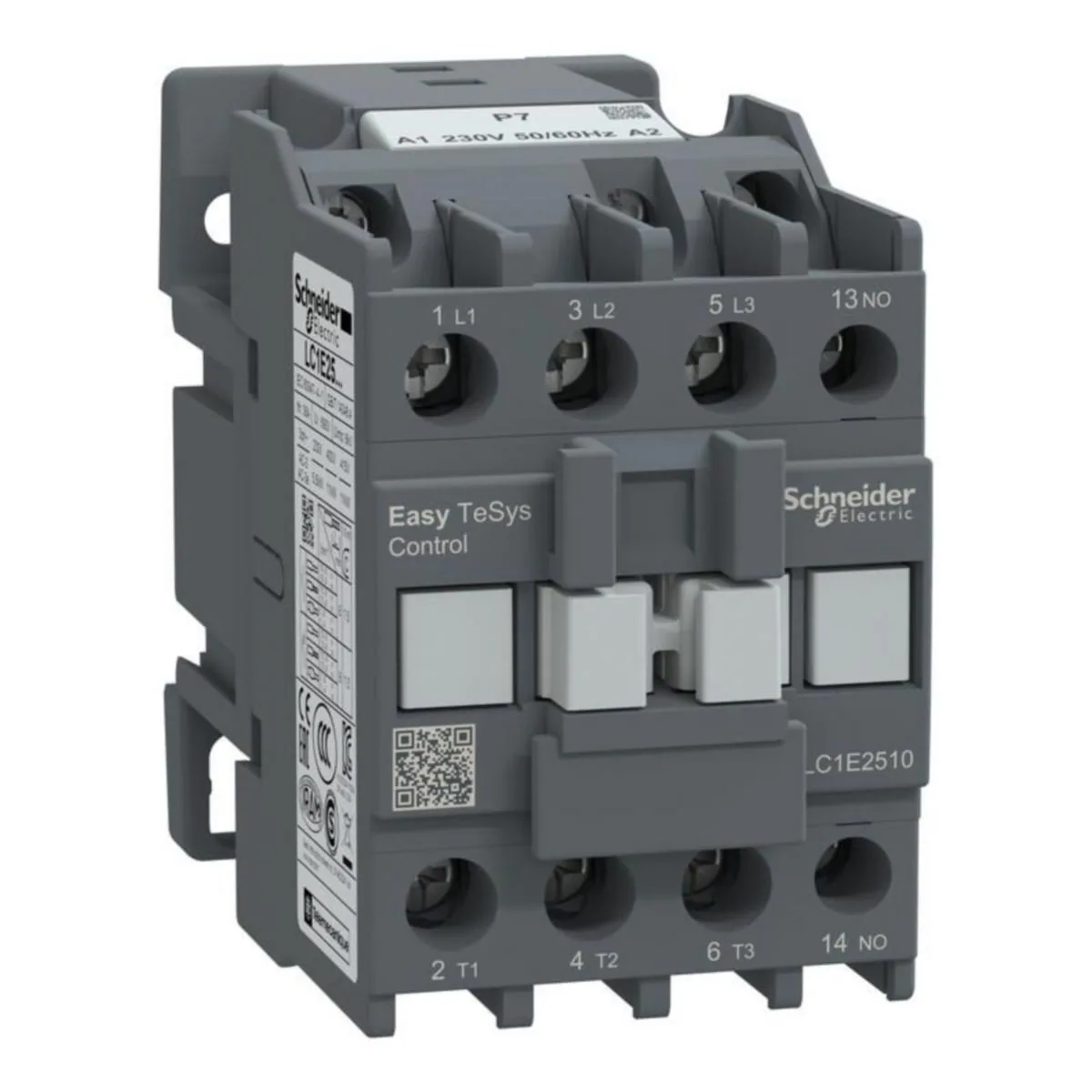 Kontaktori Schneider Electric Easy TeSys LC1E,3P(3NO),440V,25A,230V AC