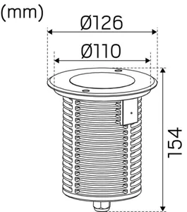 Maavalaisin Hide-a-lite Spot Up Multi 17 - MAAVALAISIN HIDE A LITE SPOT UP MULTI 17 3000K