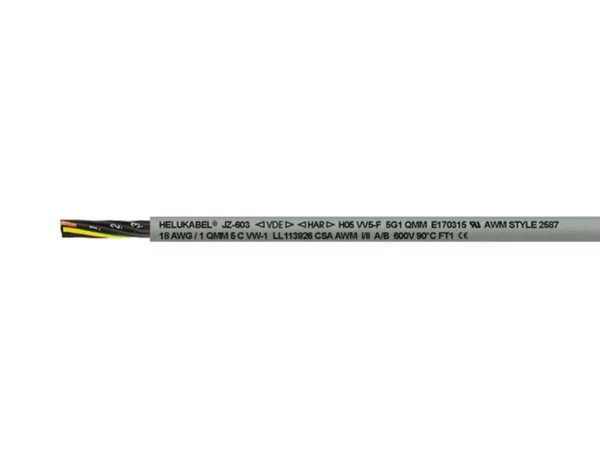 Ohjauskaapeli Helukabel JZ-603 UL-CSA-HAR 3G2,5