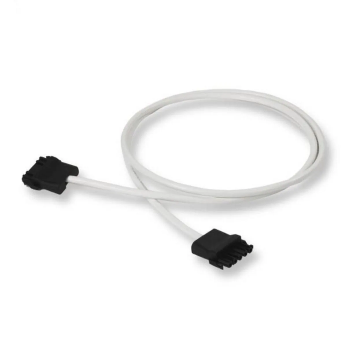 Johtosarjat 5-napaiset 2,5 mm² uros/naaras mustat liittimet HF EnstoNet, 5N 5x2.5mm2 HF MUSTA 10.0m