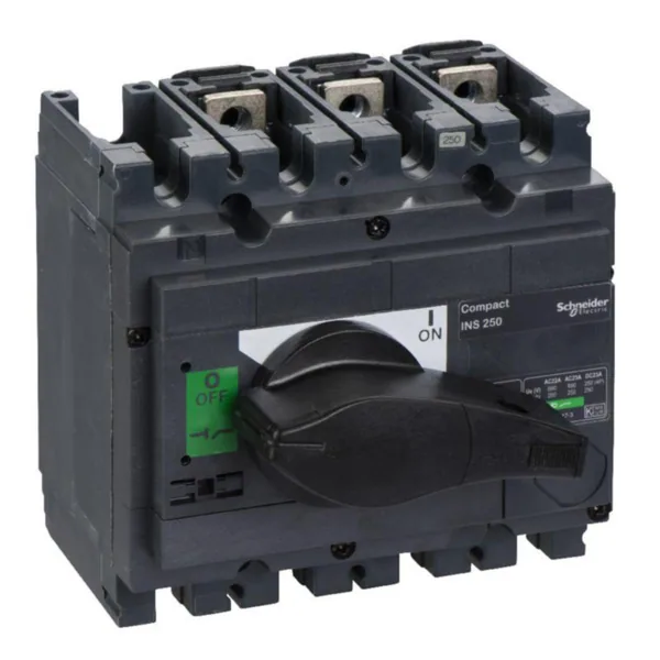 Kuormankytkin vääntö Schneider Electric Compact 31106 INS250 3X250A 690V MUSTA