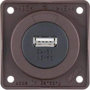 Pistorasia Hager Integro Flow - PISTORASIA INTEGRO FLOW 1USB/3A/12VDC UR RUS