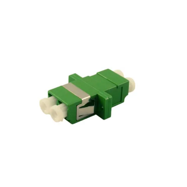 Adapteri LA-FIBER SM LC APC DUPLEX VIHREÄ
