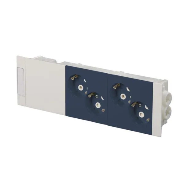Kanavapistorasia ABB ProDuct esikytketty 4-osainen 4S/16A/IP20 KYTK. SIN