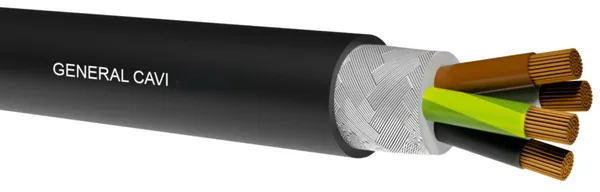 Ohjauskaapeli General Cavi 2YSLCYK 3X25+3G4 500M