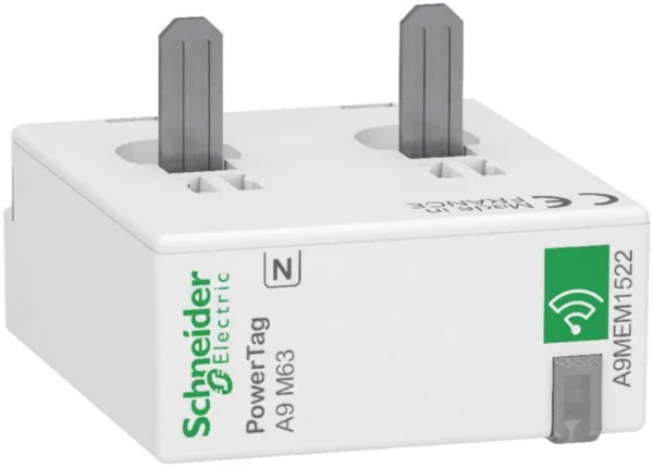Energiamittari paneeli Schneider Electric Acti 9 Power Tag PowerTag Energy M63 1PN Bottom