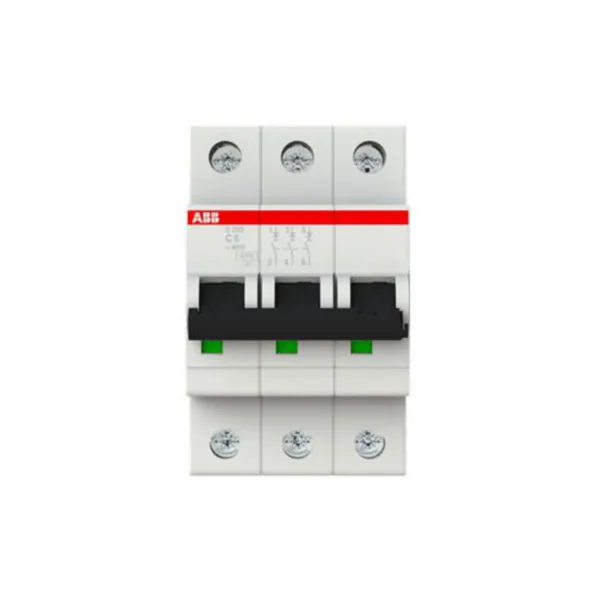 Johdonsuojakatkaisija ABB S200 C-käyrä 3-nap S203-C6 6kA