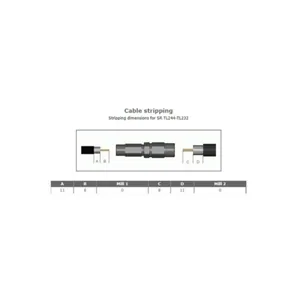 Vaihtoliitin Cabelcon - VAIHTOLIITIN TRUELOCK RG11 / MCUM
