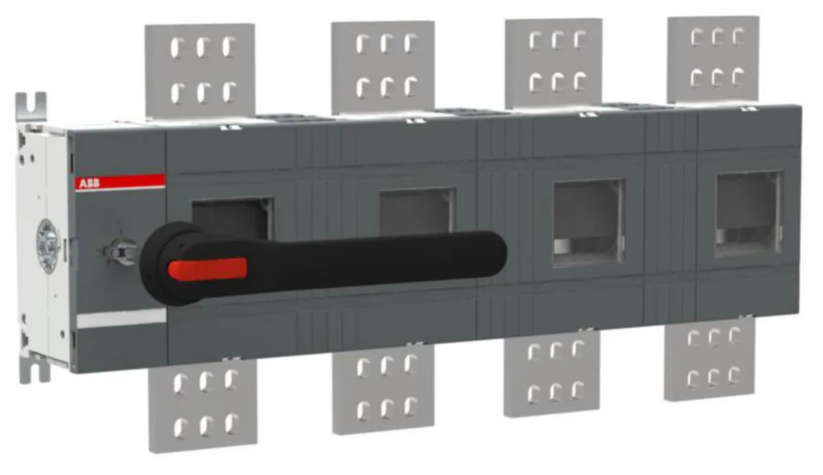 Kuormankytkin vääntö ABB 4-napainen AC-22A 4-NAP. 2500A 690V – musta