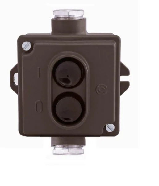 Kytkin 16A 250V IP44 Selcast VAIHTO 2xPK16