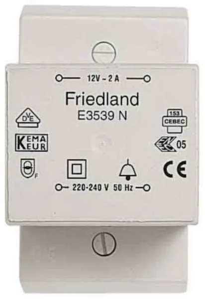 Ovikellomuuntaja E3539N Friedland