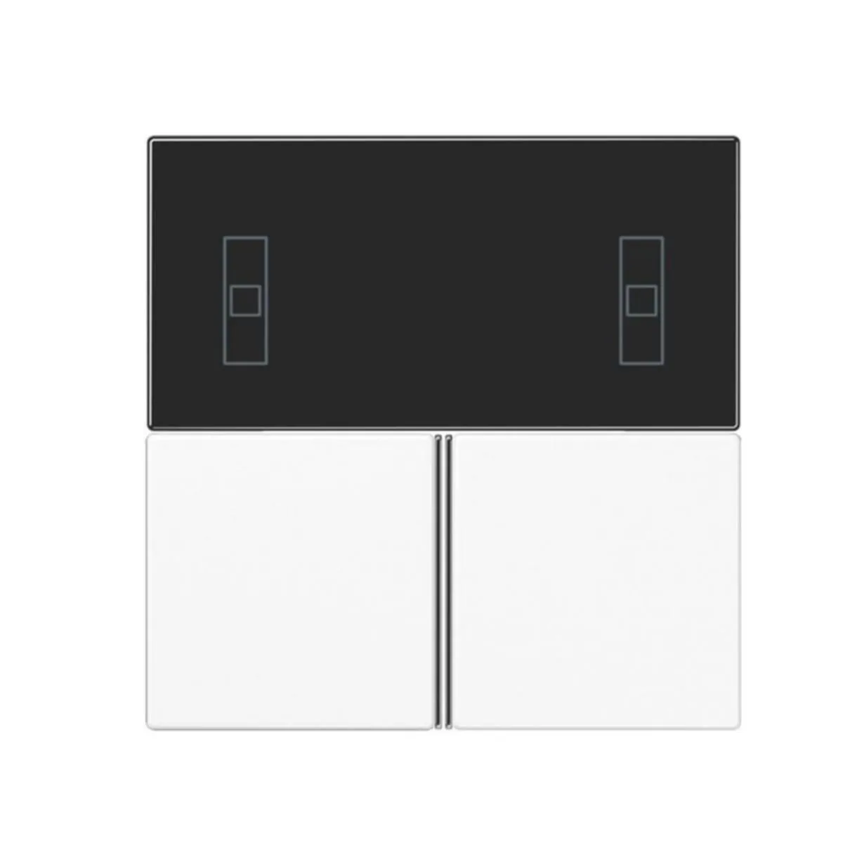 Painike KNX Ensto Jung F40 VIVUT COMPACT. VALKOINEN – valkoinen