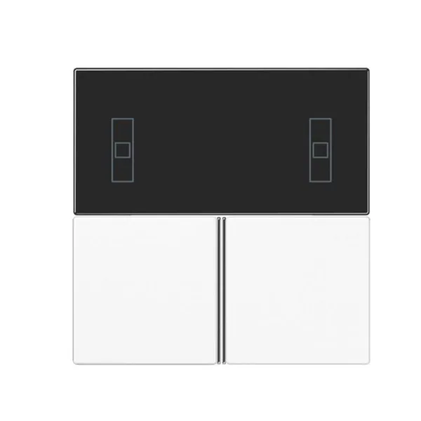 Painike KNX Ensto Jung F40 VIVUT COMPACT. VALKOINEN