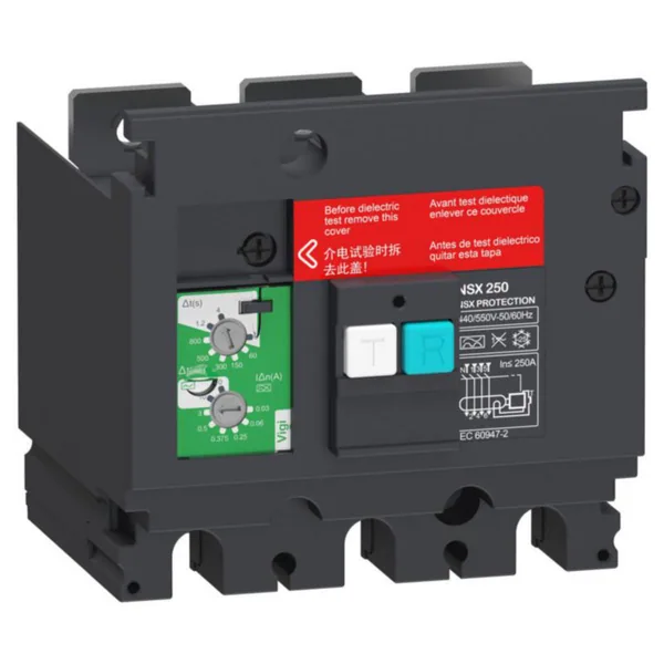 Vikavirtalohko Schneider Electric ComPacT VIGIPACT NSX100/160 3P 30MA-3A