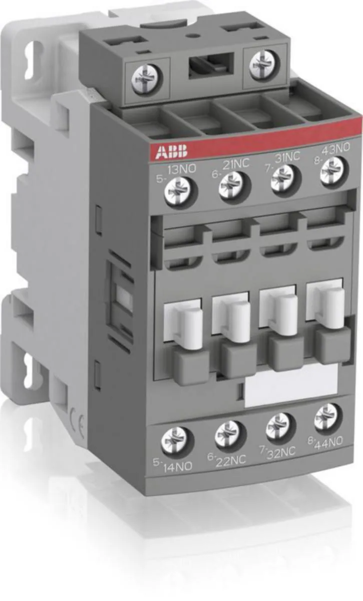 Apukontaktori ABB NF matalalla tehon kulutuksella NFZ31E-20 12-20VDC