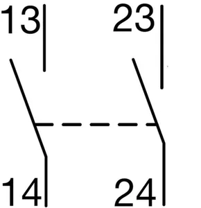 Hälytyskosketin MZ527N, Hager - HÄLYTYSKOSKETIN HAGER MZ527N 2S 3.5A AC15 230V