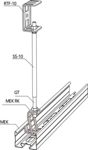 Keskikannake Meka MEK - KESKIKANNAKE MEKA MEK RK-70 HDG