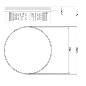 Lattiarasia Hager Electraplan.VE-EE EKQ120 RST - LATTIARASIA ELECTRAPLAN.VE-EE EKQ120 RST D305 UMPI 15MM