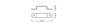 Mekaaninen lisätarvike Ledvance LEDStrip Performance - MEKAANINE LISÄTARVIKE LEDVANCE LS AY PFM 14/SMB 2KPL