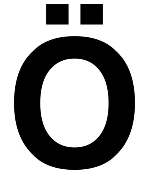 Merkintätarra SWM irtokirjaimet 50mm IRTOKIRJAIN Ö TARRA