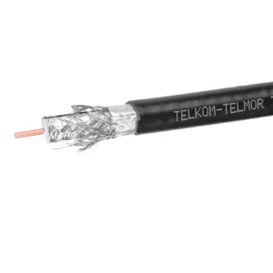 Antennikaapeli Telmor A+RG11 maa - ANTENNIKAAPELI MAA TELMOR A+ RG11 MUSTA 10.0MM FCA K500