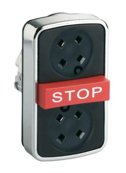 Kaksoispainike Schneider Electric Harmony ZB4BA791 EI P-LEV ZB4BA791