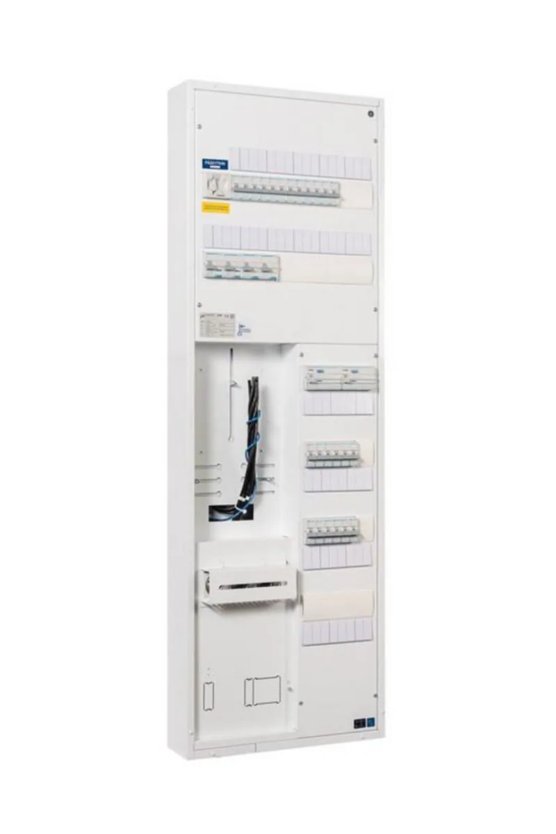 Mittauskeskus uppo/pinta UTU boxer BOXER3828J2T-1200 50A IP30 FE – valkoinen