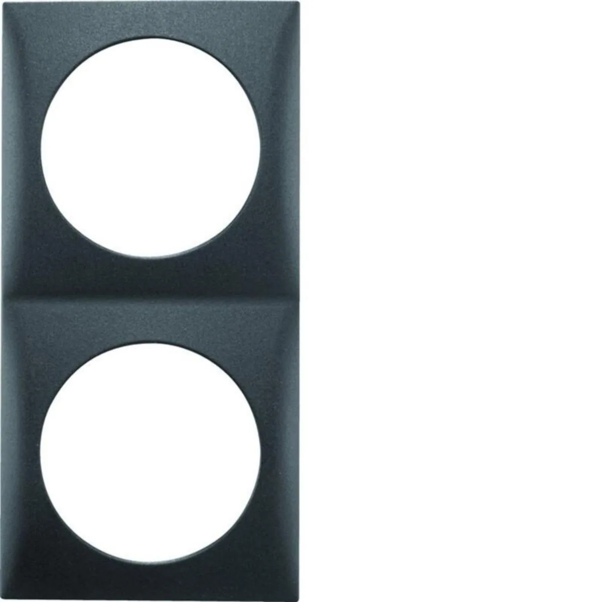 Peitelevy Hager Integro Flow 2-fold anth – antrasiitti