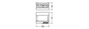 Reititin Ledvance Vivares DALI - REITITIN LEDVANCE FLEX CU IOT DALI-2 HCL TW